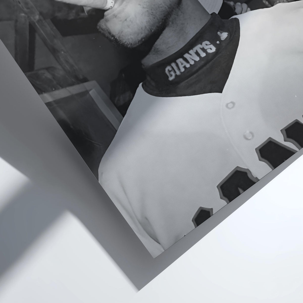 Baseball Victory Cigar Poster | Black and White Photography Print | Vintage Sports Wall Art | Retro Athlete Lifestyle Decor