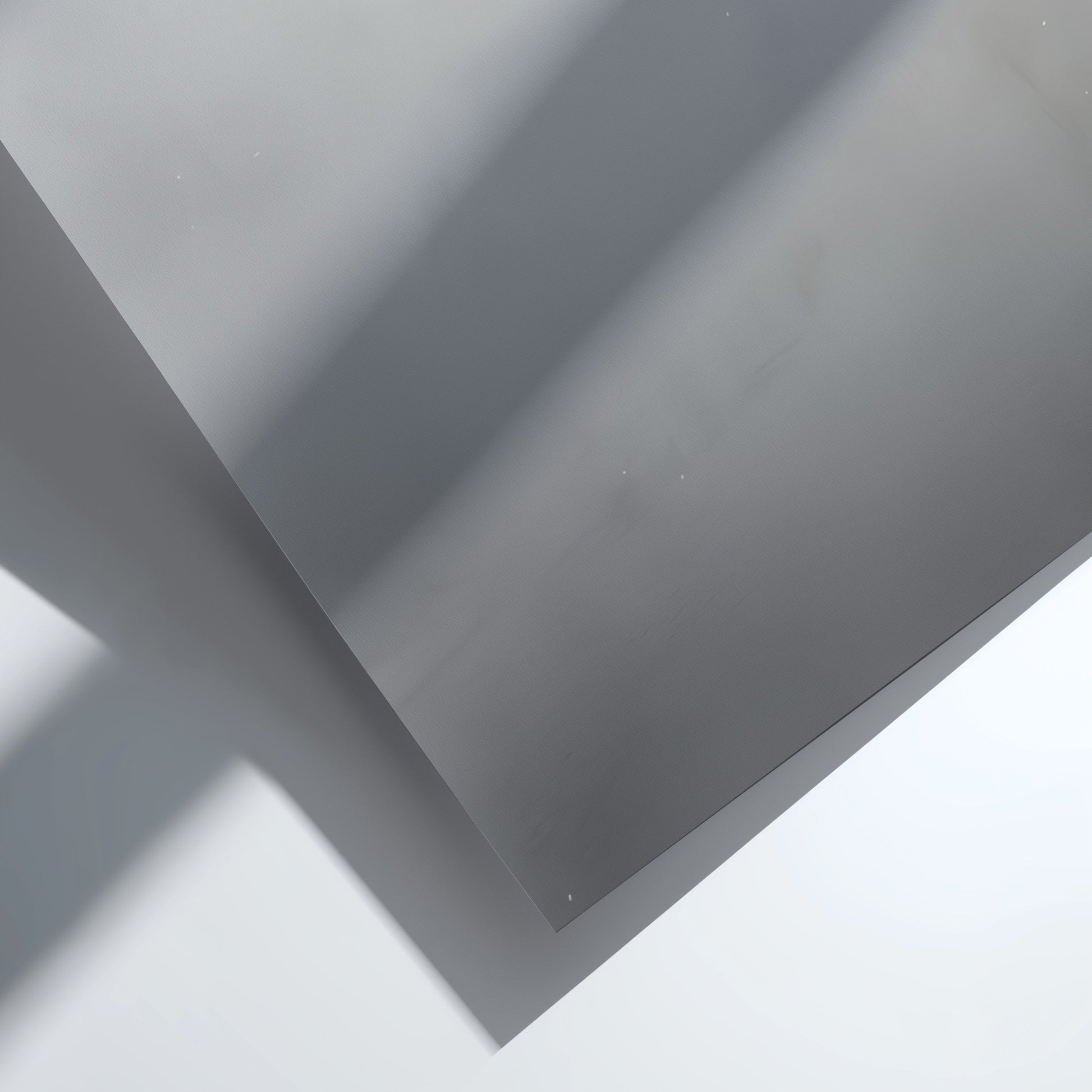 Poster featuring lighthouse emerging from fog in muted grayscale tones with soft shadows