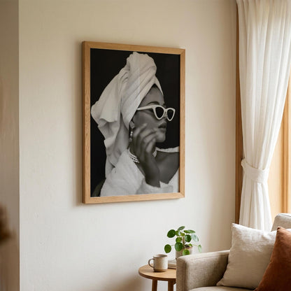 Hotel Glam Black & White Minimalist Fashion Wall Art | Modern Luxury Decor Poster | Elegant Aesthetic Print