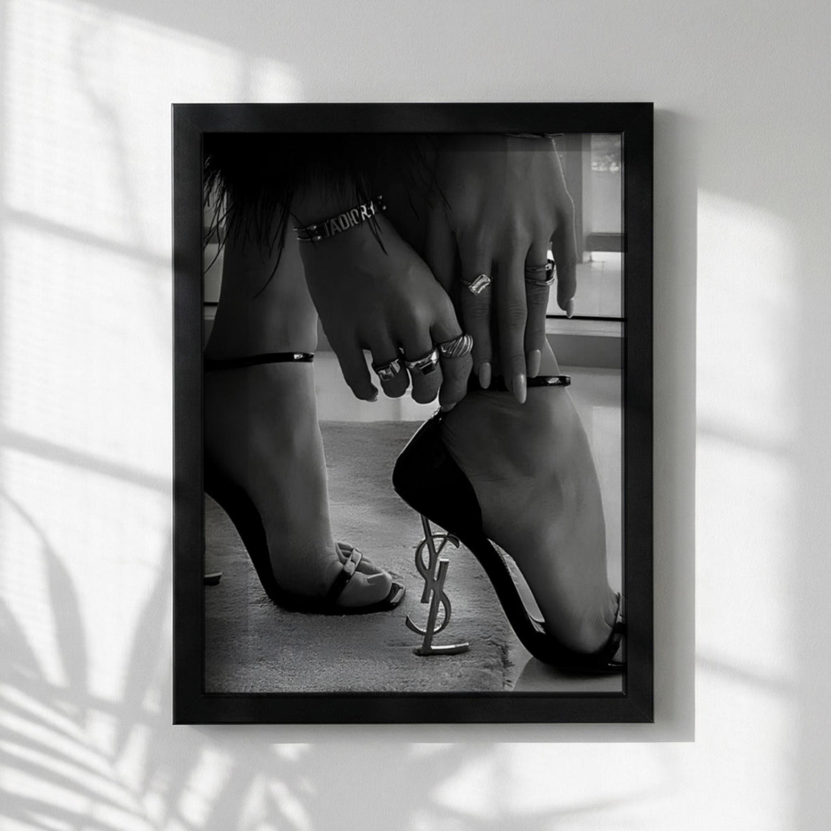 Luxury Steps Black & White Minimalist Architecture Wall Art | Modern Luxury Interior Decor | Elegant Staircase Poster Print