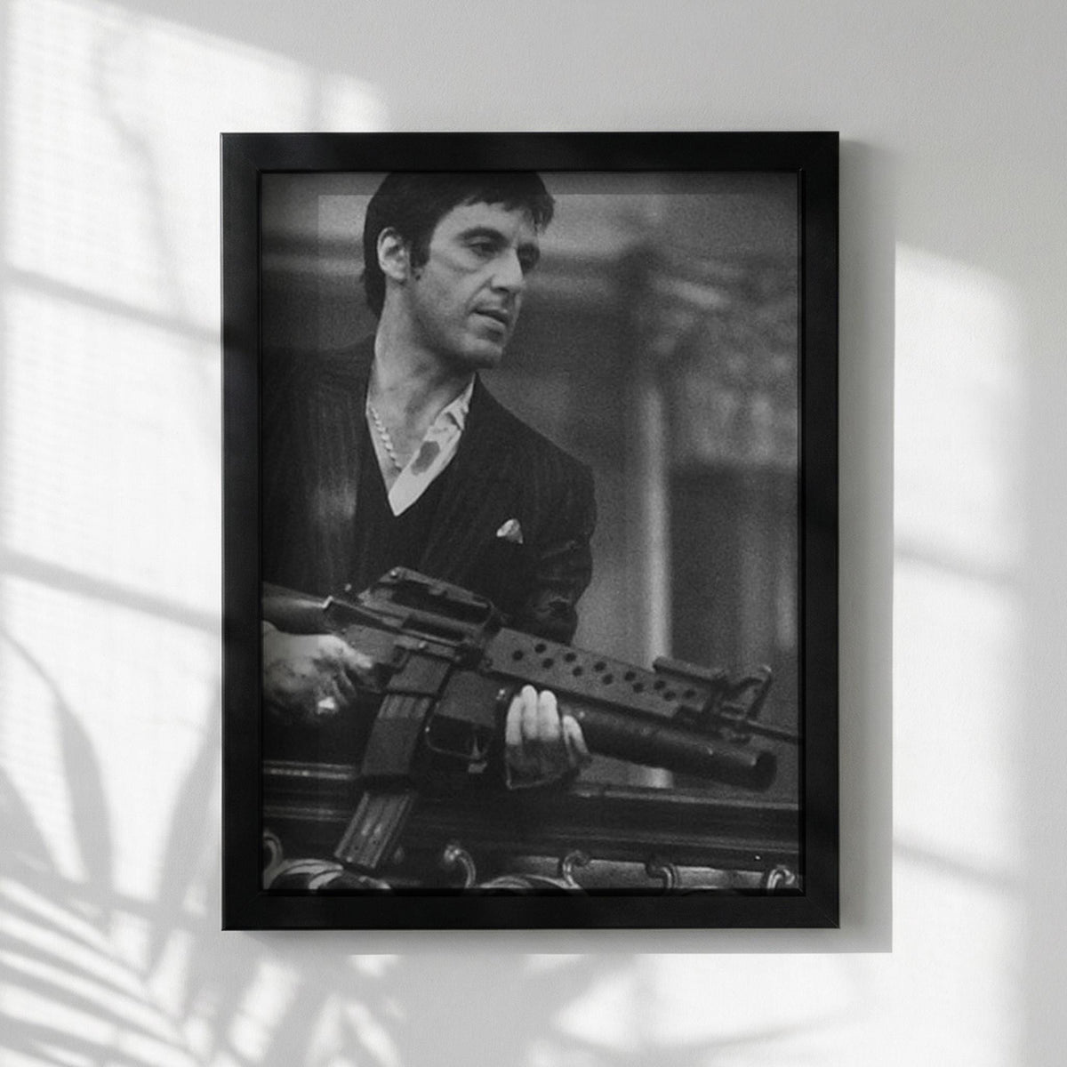 Power Play Black & White Minimalist Sports Wall Art | Modern Motivational Decor | Athletic Action Poster Print