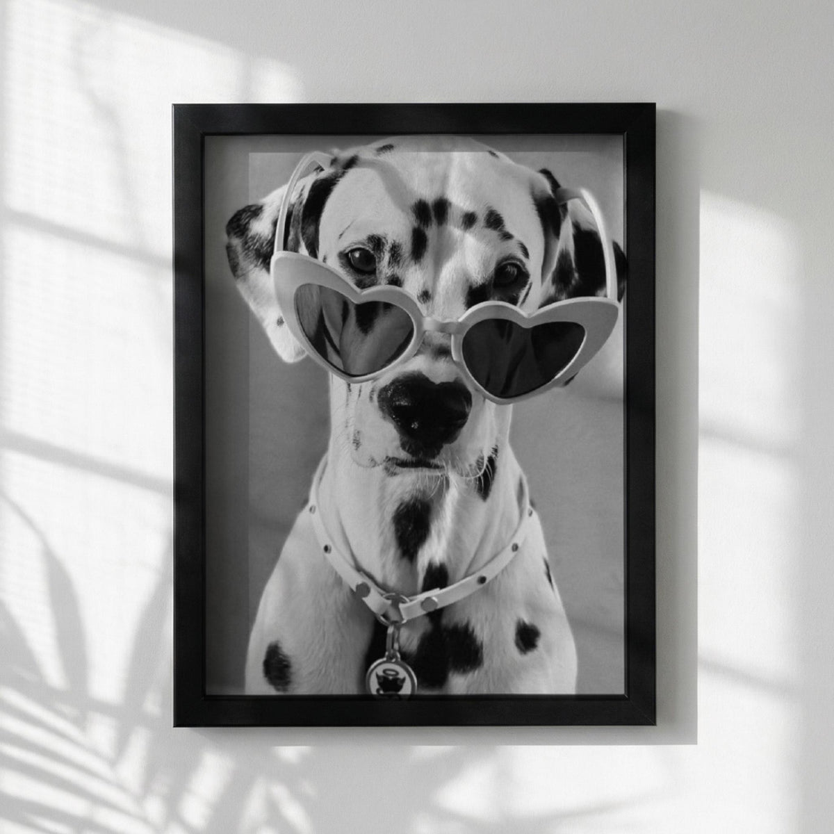 Cool Dalmatian Black & White Poster | Minimalist Animal Wall Art | Modern Dog Decor | Aesthetic Pet Print