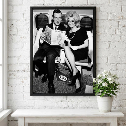 Jet Set Black & White Minimalist Travel Wall Art | Modern Luxury Lifestyle Decor | Aesthetic Travel Poster Print