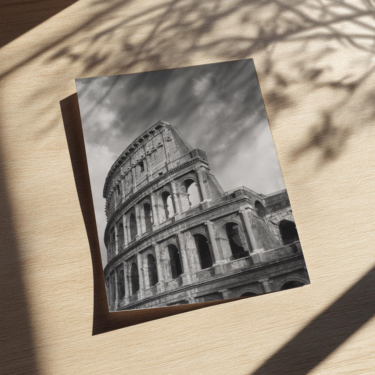 Roman Glory Black & White Minimalist Classical Wall Art | Ancient Empire Decor | Historical Statue Poster Print