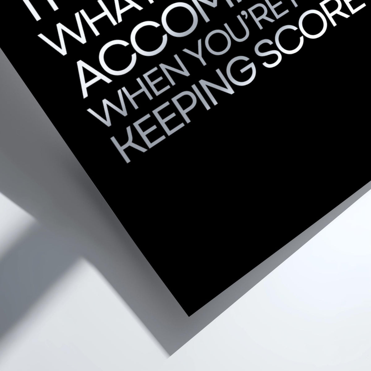 It's Amazing Poster | Powerful Black Wall Art | Motivational Quote Print | Positive Mindset Decor | Bold Typography Design