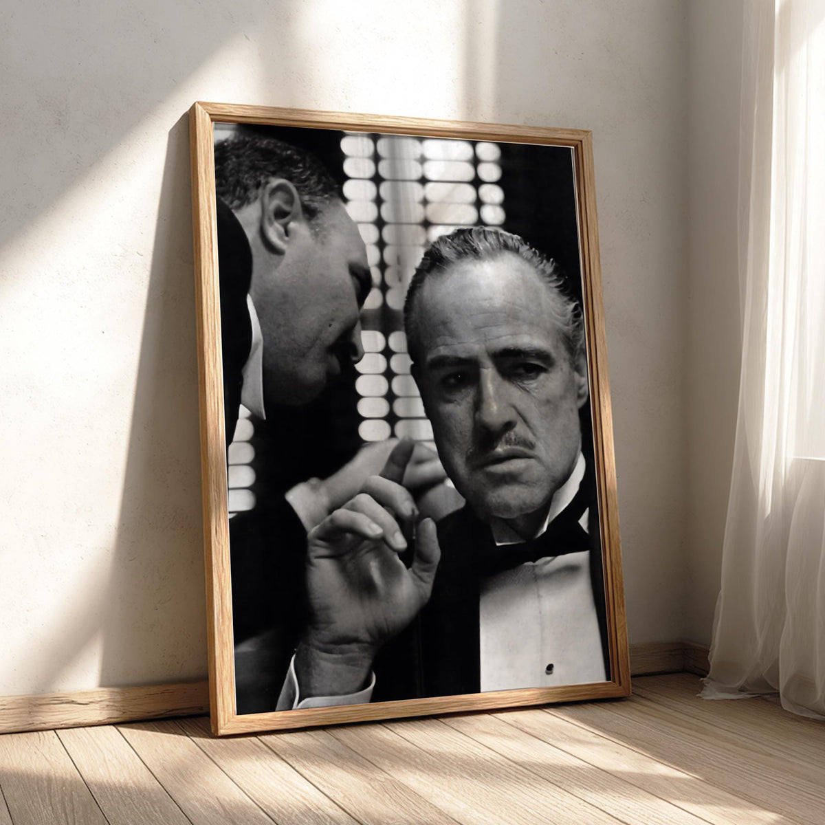 Classic Wedding Scene Poster | Black and White Photography Print | Vintage Cinema Wall Art | Retro Film Inspired Decor