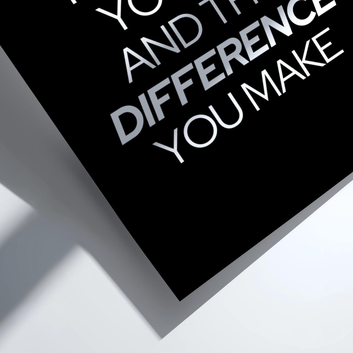 Be Proud Of The Work Poster | Powerful Black Wall Art | Motivational Quote Print | Hustle Mindset Decor | Bold Typography Design