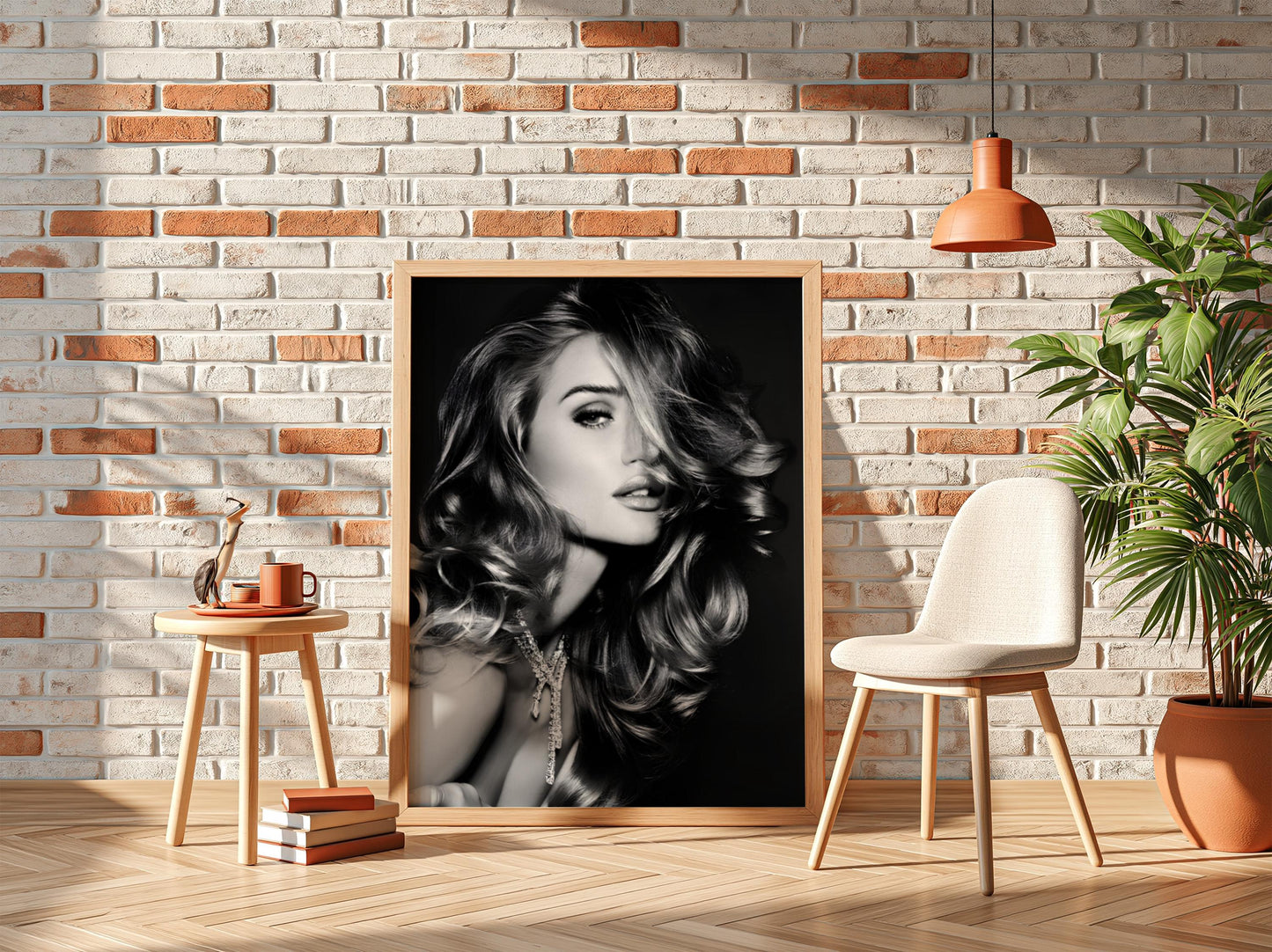 Sydney Sweeney | Black and White Glamour Portrait Print | Vintage Fashion Wall Art | Elegant Woman Photography | Classic Beauty Poster